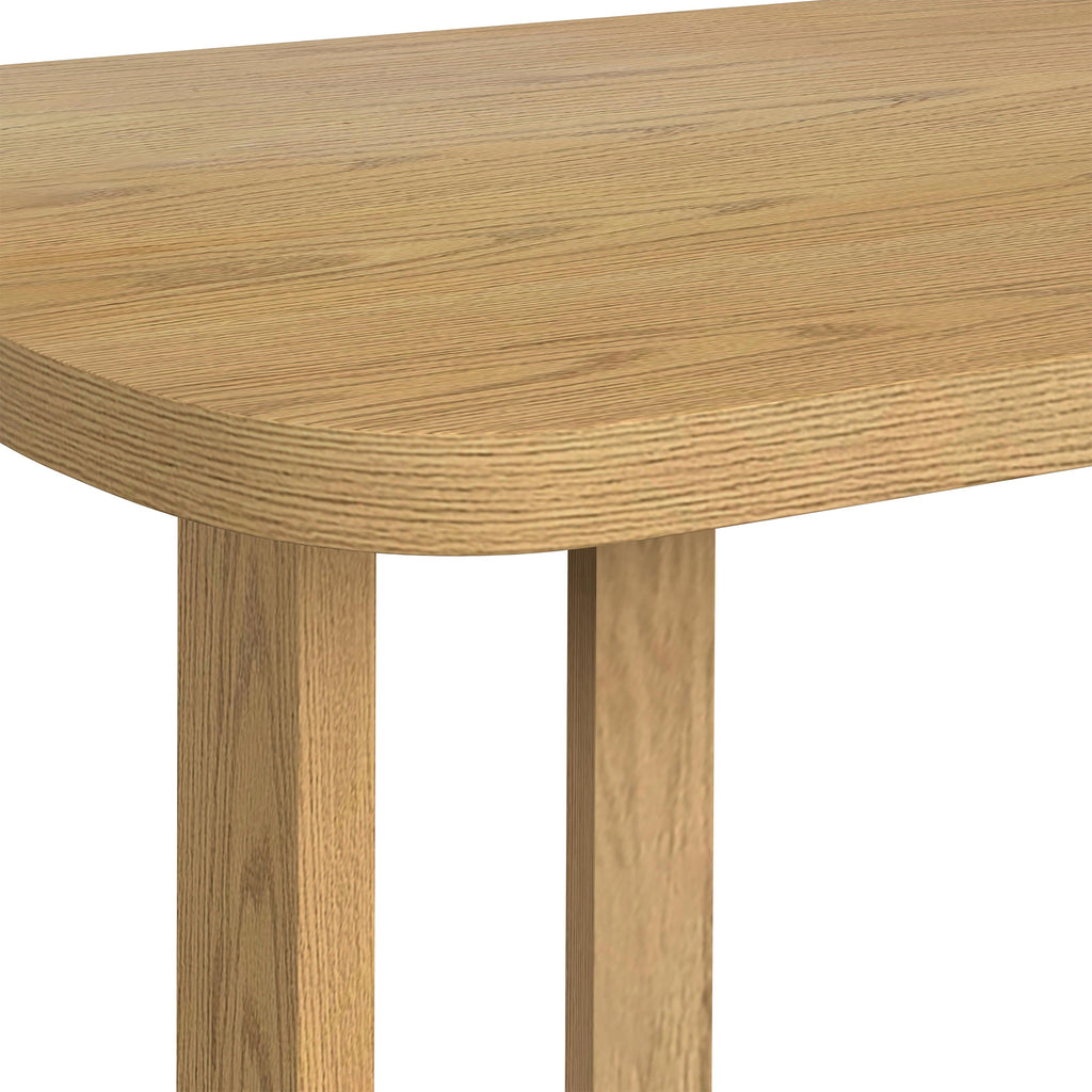 Portland Rectangular Dining Table In Natural