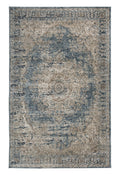 South 8' x 10' Rug in Blue/Beige