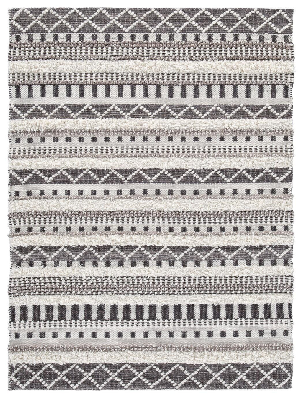 Karalee 5' x 7' Rug in Ivory/Brown, alternate view 2