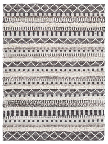 Karalee 5' x 7' Rug in Ivory/Brown