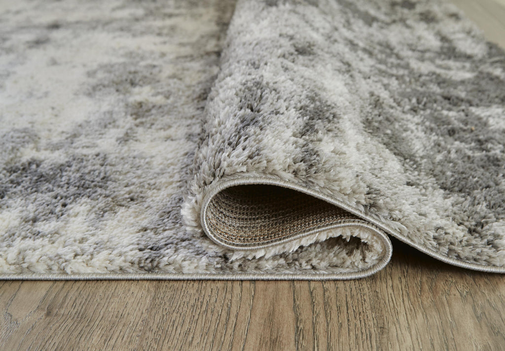 Gerdie 7'10" x 10' Rug in Cream/Gray, detail view