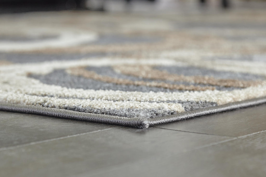 Faelyn 5' x 7'3" Rug in Multi, detail view