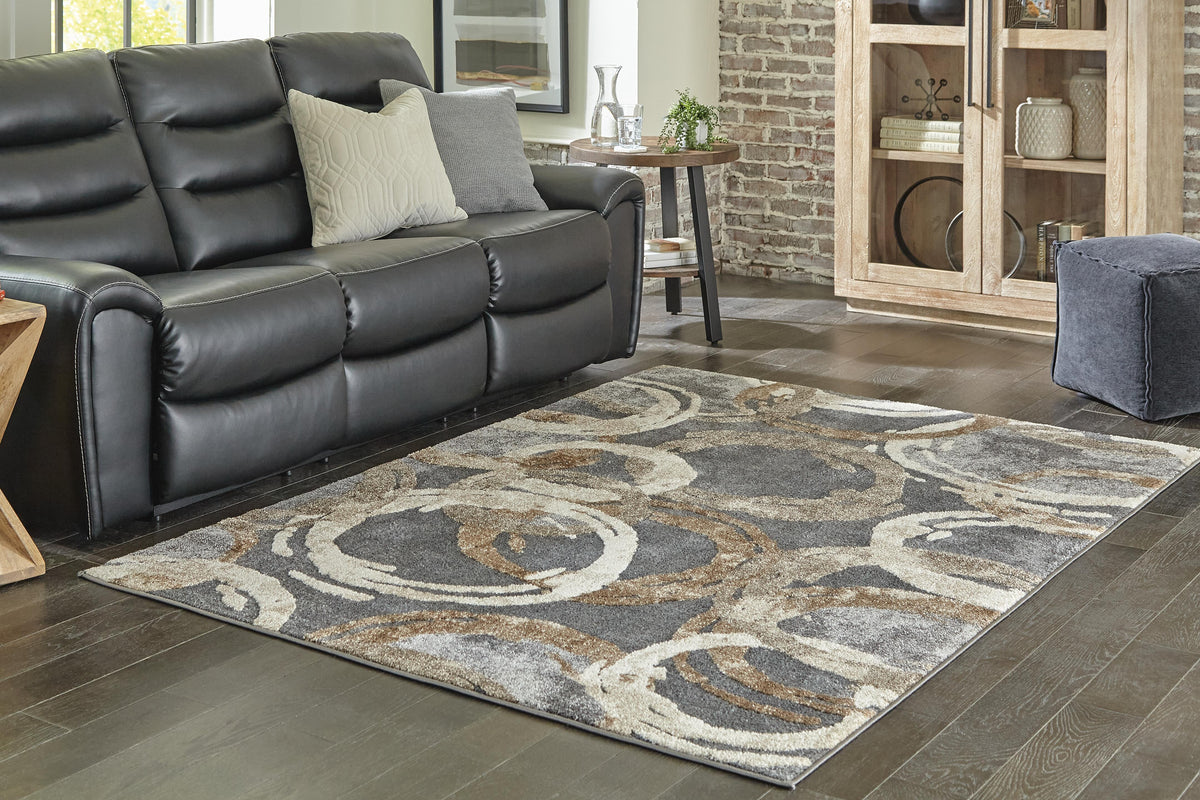 Faelyn 7'10" x 9'10" Rug in Multi, alternate view 3