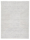Lambworth 5'3" x 7' Rug in Gray/Cream