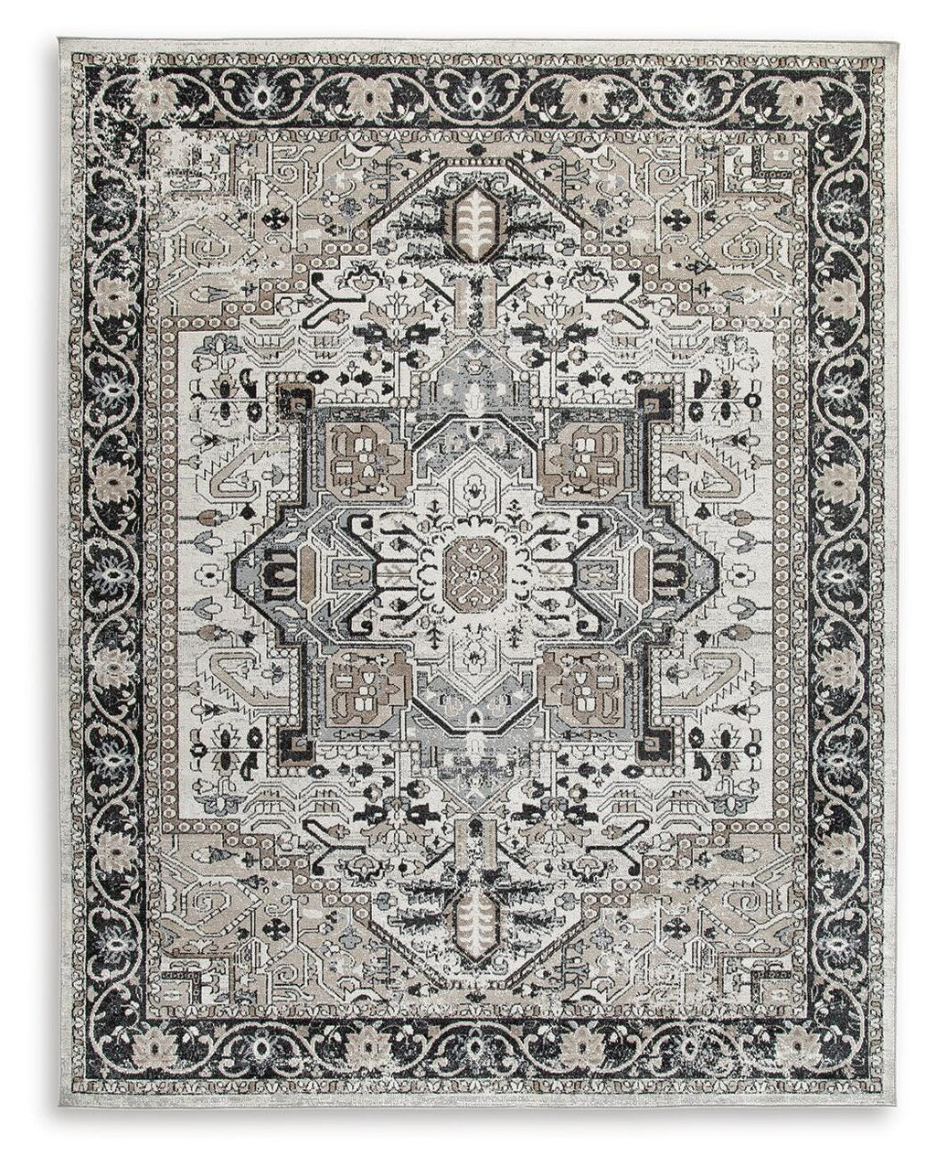 Gregmoore 7'9" x 9'11" Washable Rug in Multi, alternate view 2