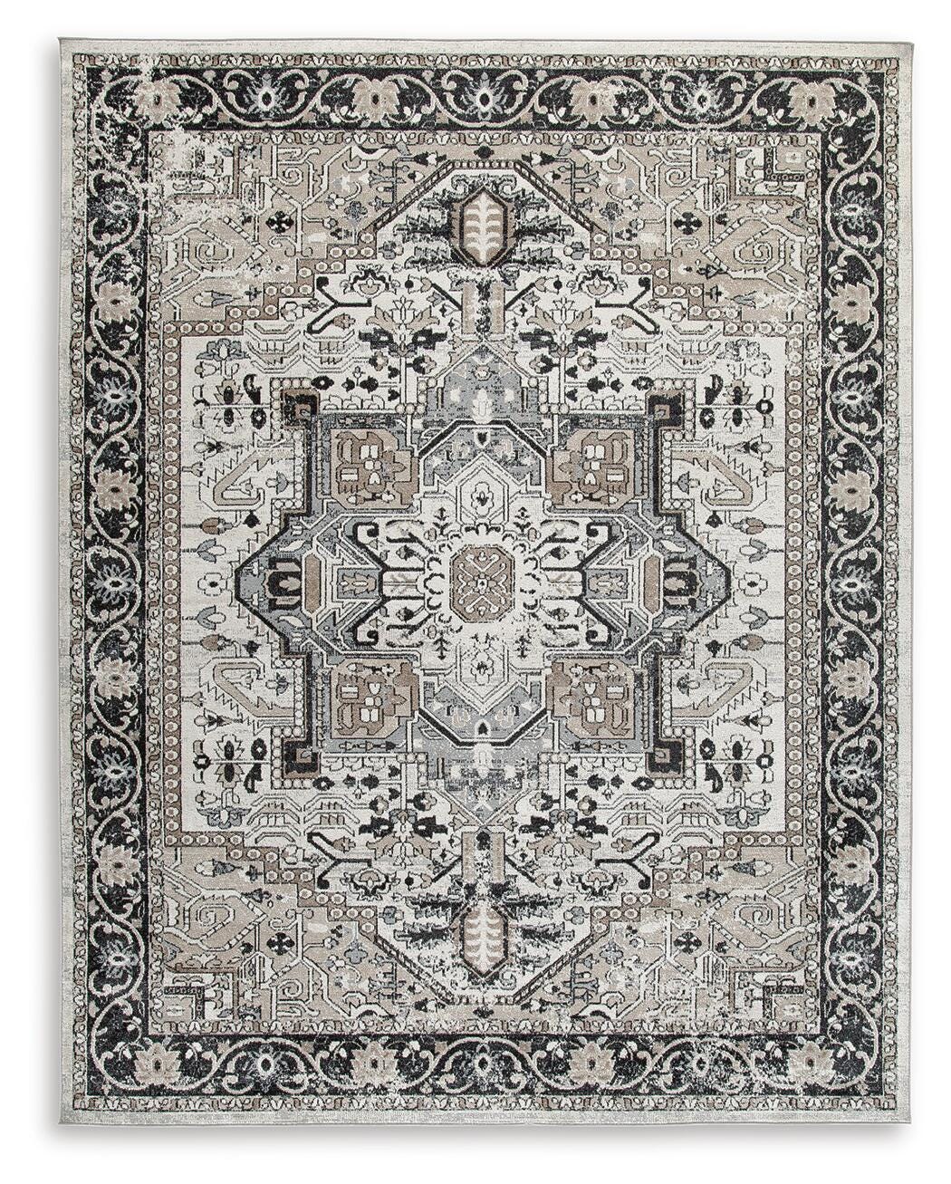 Gregmoore 7'9" x 9'11" Washable Rug in Multi, alternate view 2