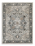 Gregmoore 5'2" x 6'10" Washable Rug in Multi