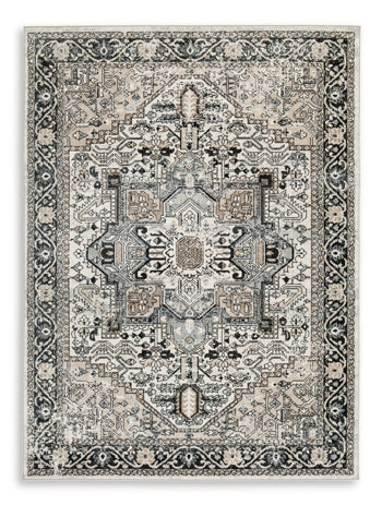 Gregmoore 5'2" x 6'10" Washable Rug in Multi