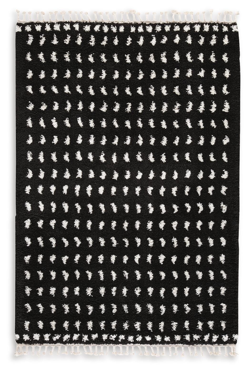 Minston 5' x 7' Rug in Black/White, alternate view 2