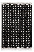 Minston 5' x 7' Rug in Black/White