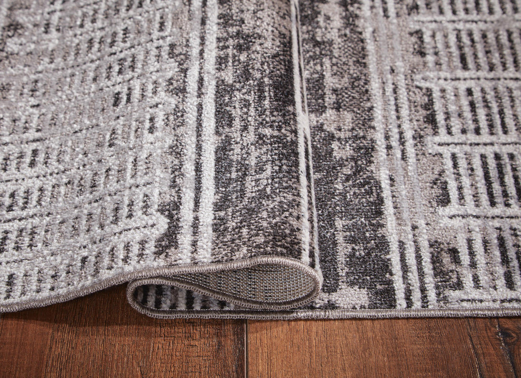 Henchester 5' x 7' Washable Rug in Multi, detail view