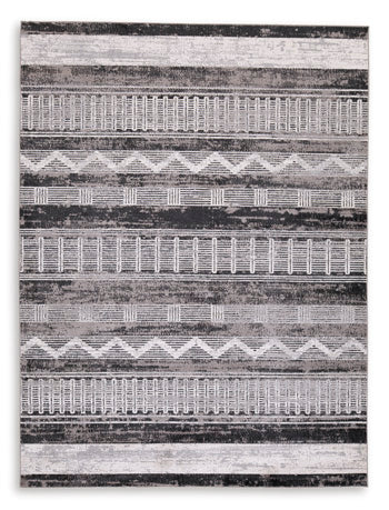 Henchester 5' x 7' Washable Rug in Multi