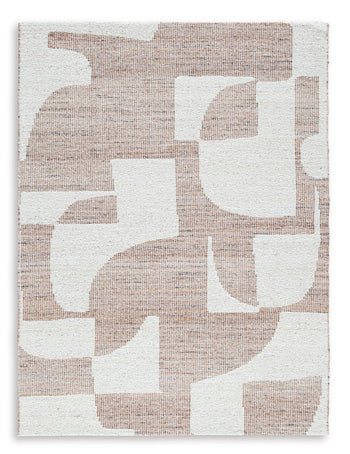 Brynnfield 8' x 10' Rug in Beige/Brown