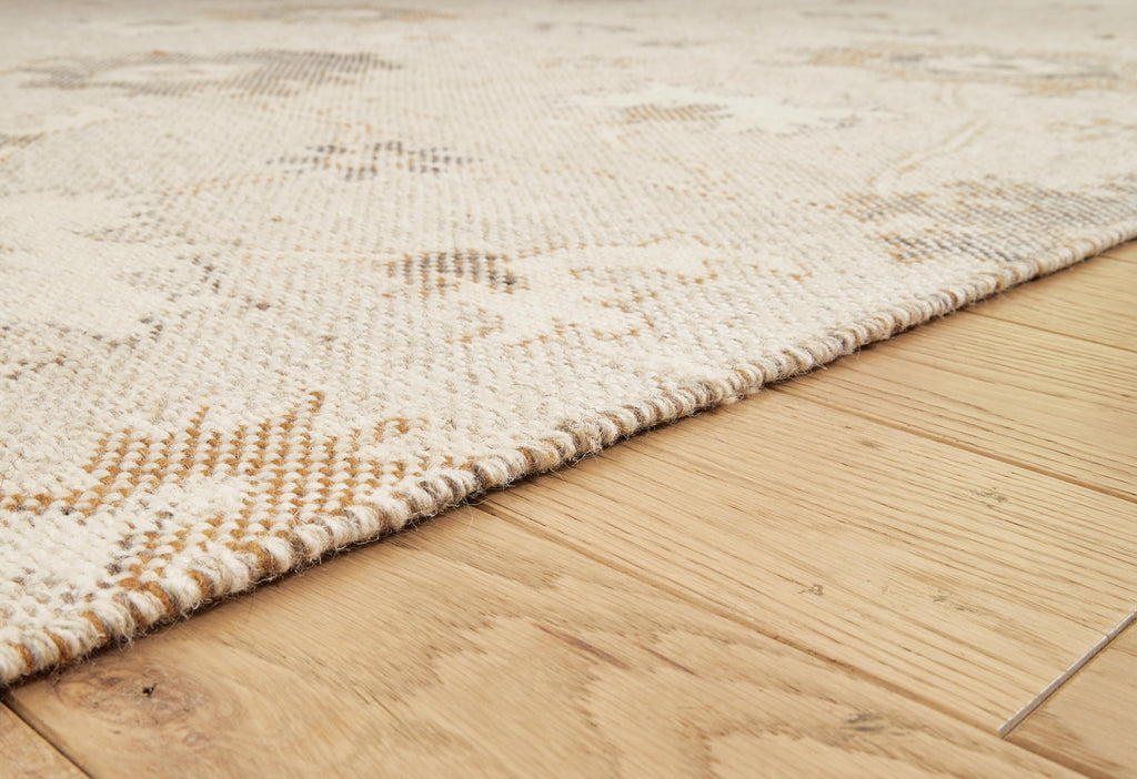 Calkin 8' x 10' Rug in Linen/Gray/Caramel, detail view