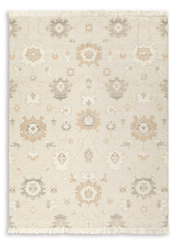 Calkin 8' x 10' Rug in Linen/Gray/Caramel