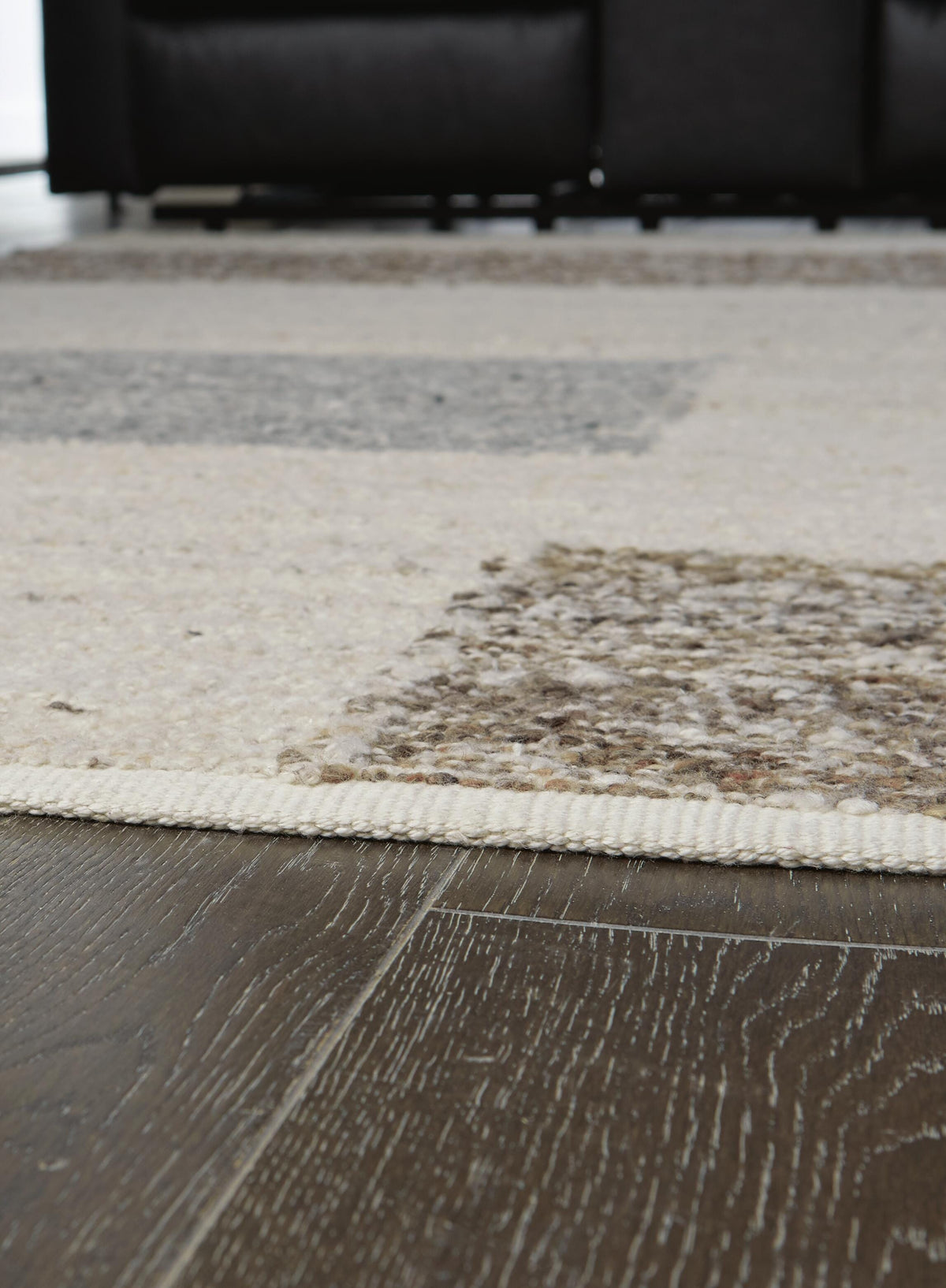 Barus 8' x 10' Rug in Beige/Brown/Gray, detail view