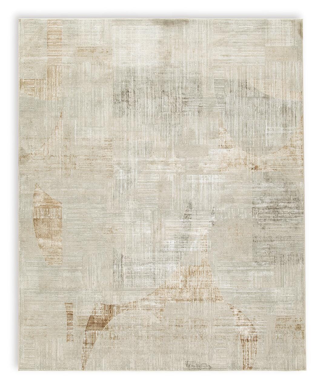 Truward 8' x 10' Rug in Linen/Gray/Caramel, alternate view 2