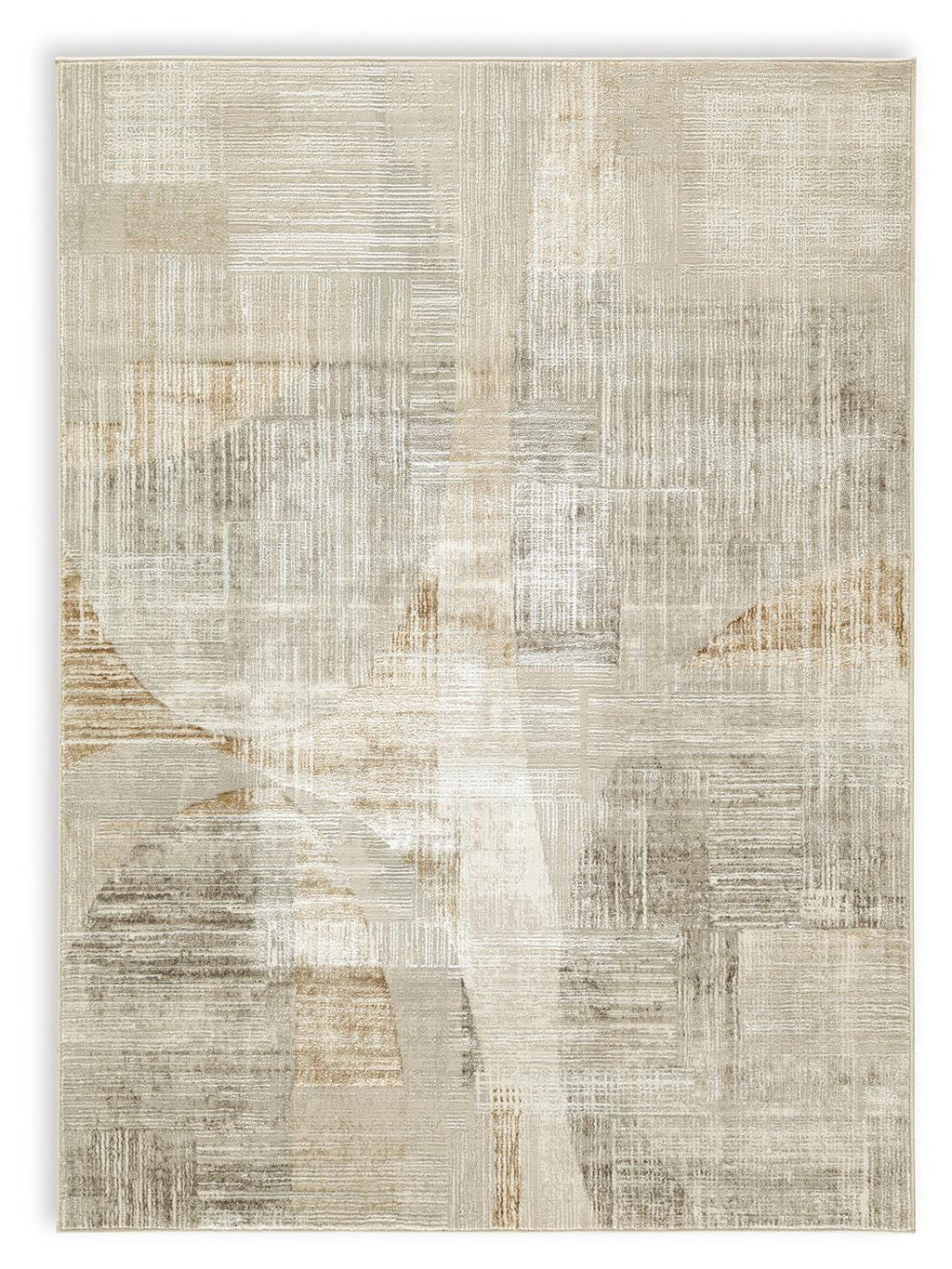 Truward 5' x 7' Rug in Linen/Gray/Caramel, alternate view 2