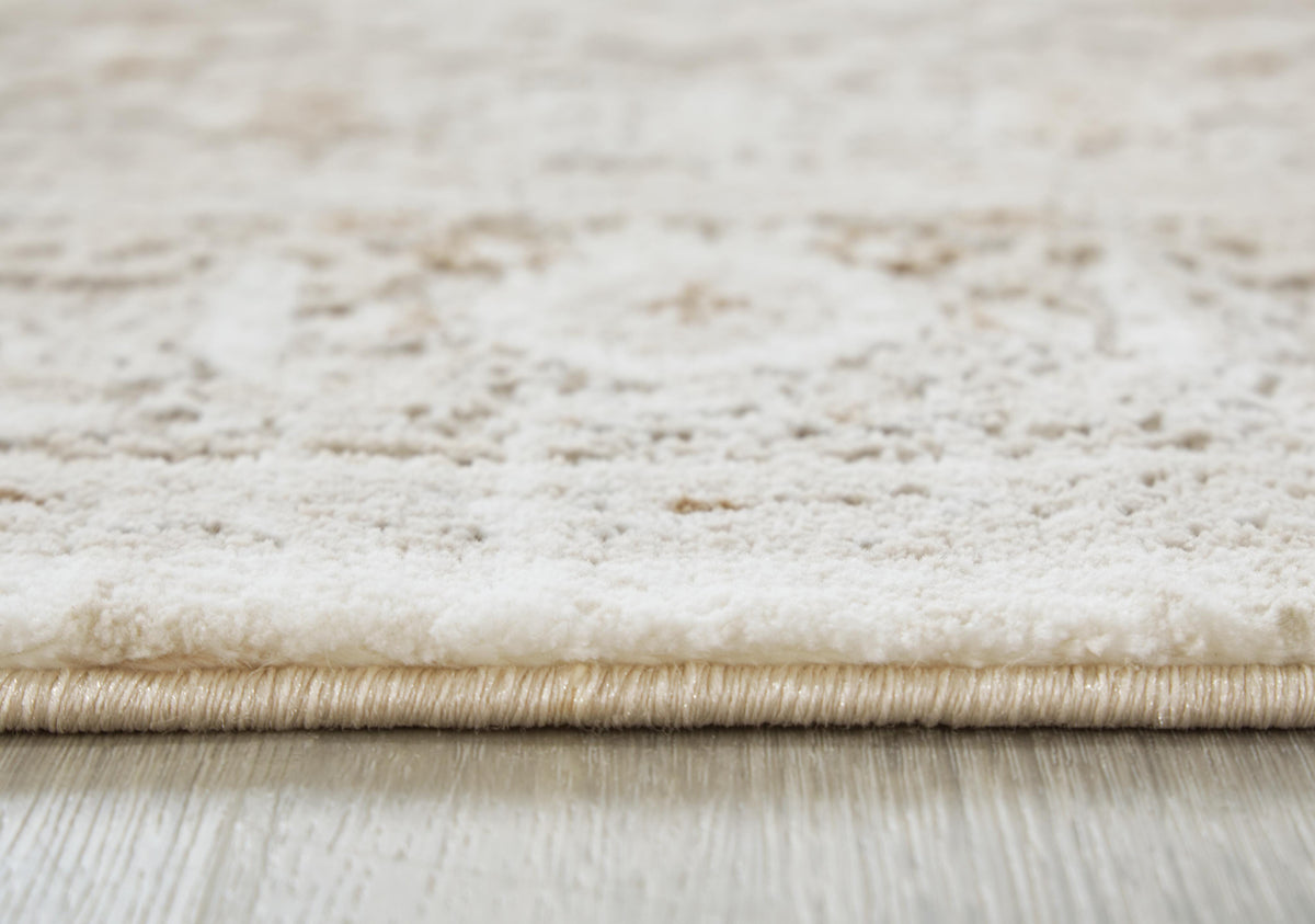 Gatwell 8' x 10' Rug in Ivory/Gray/Tan, detail view