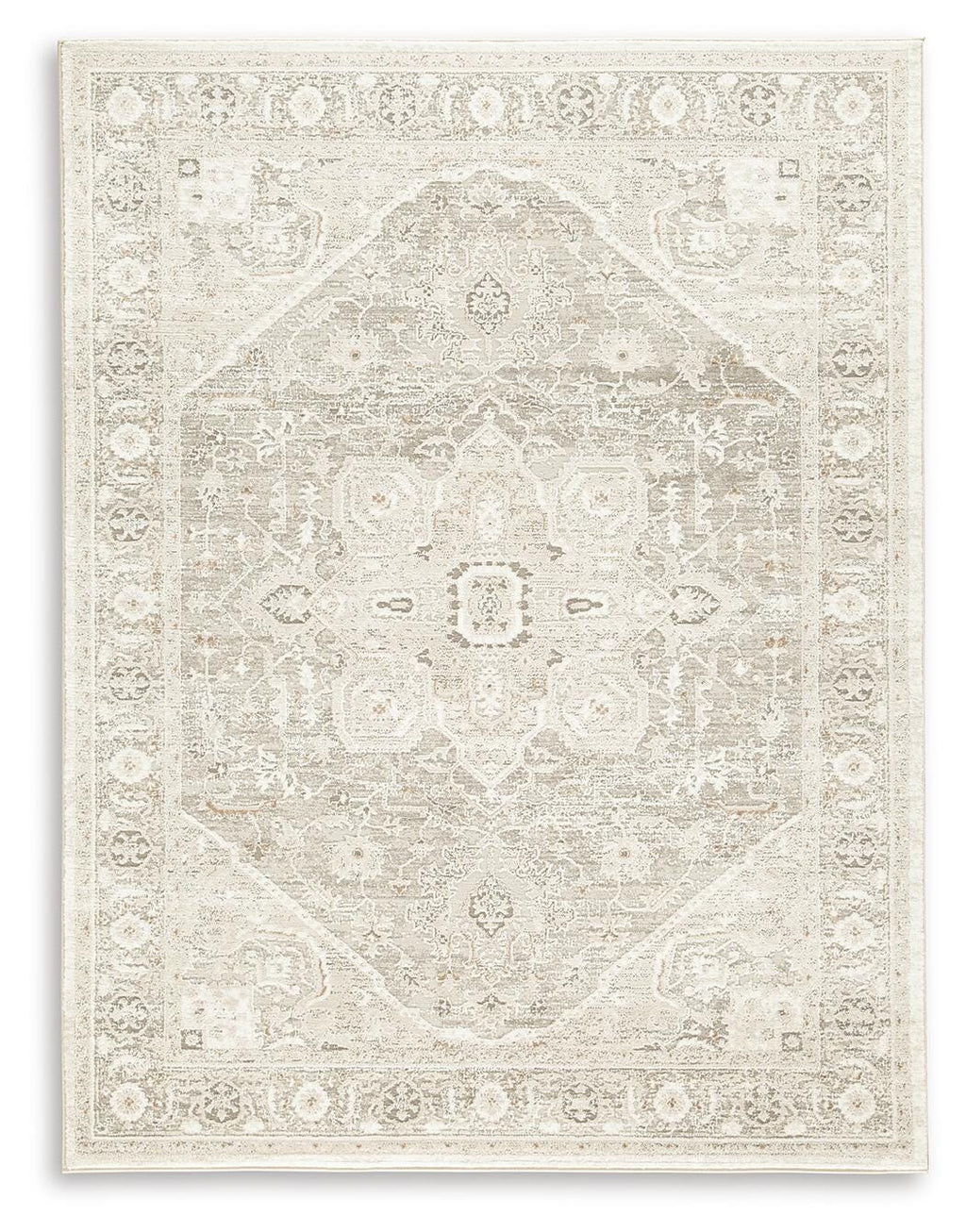 Gatwell 8' x 10' Rug in Ivory/Gray/Tan, alternate view 2