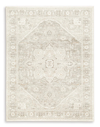 Gatwell 8' x 10' Rug in Ivory/Gray/Tan
