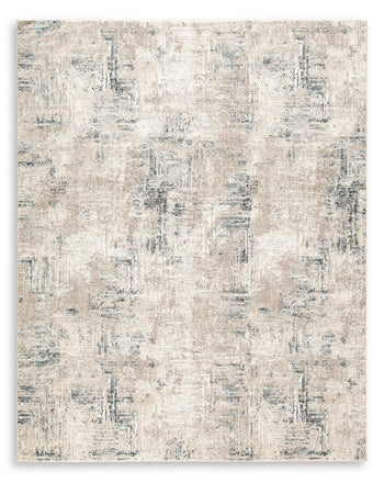 Gentor 8' x 10' Rug in Blue/Ivory