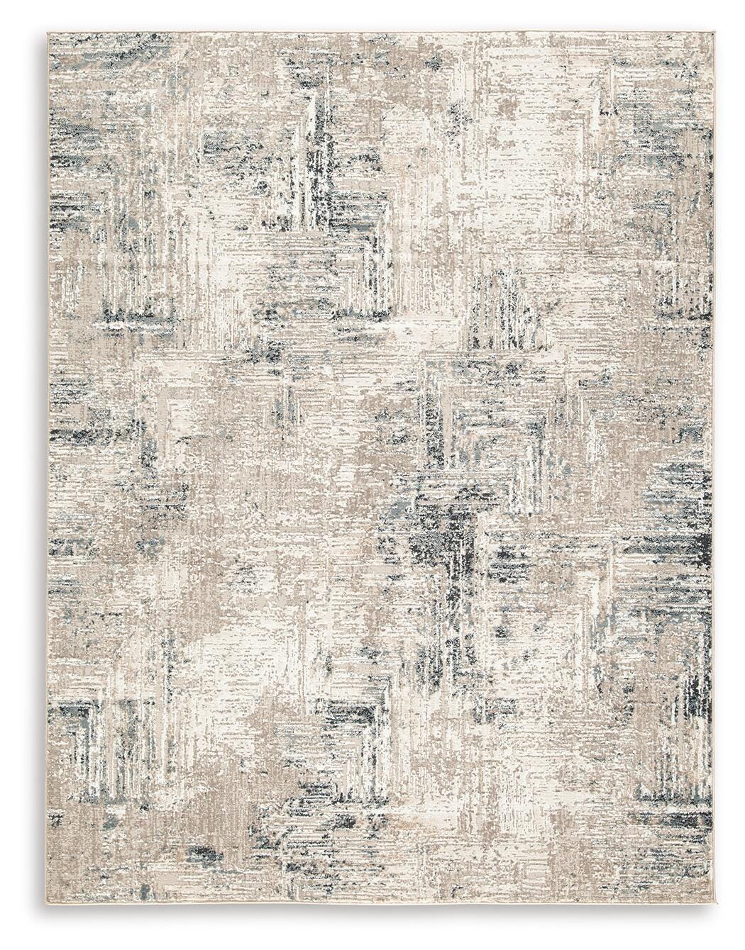 Gentor 5' x 7' Rug in Blue/Ivory, alternate view 2