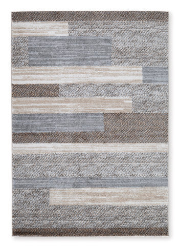 Sethburn 8' x 10' Rug in Cream/Brown/Gray