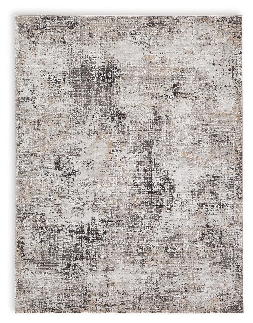 Elaning 5' x 7' Rug in Black/Gray/Cream, alternate view 2