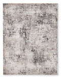 Elaning 8' x 10' Rug in Black/Gray/Cream