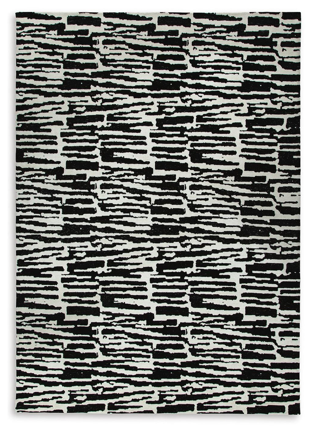 Bramshaw 10' x 14' Rug in Black/Ivory, alternate view 2