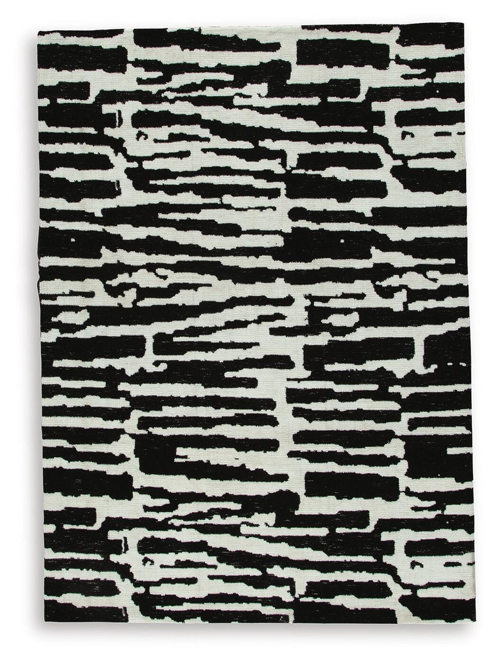 Bramshaw 5' x 7' Rug in Black/Ivory, alternate view 2