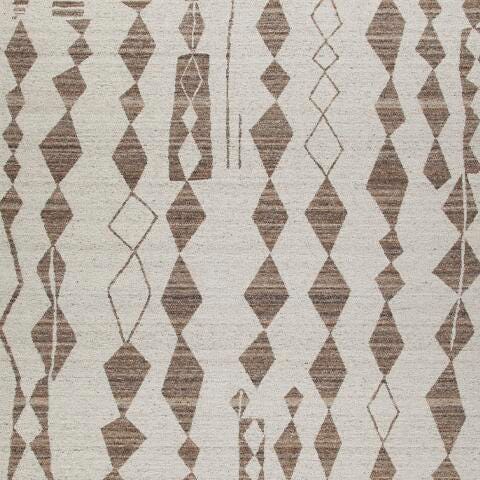 Brettler 10' x 14' Rug in Beige/Brown, fabric swatch