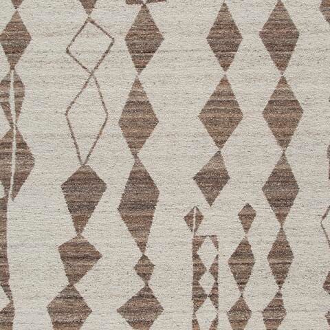 Brettler 8' x 10' Rug in Beige/Brown, fabric swatch