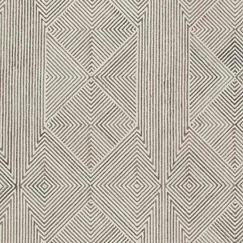 Jadott 8' x 10' Rug in Beige/Brown, fabric swatch
