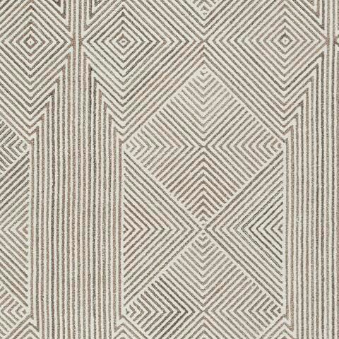 Jadott 5' x 7' Rug in Beige/Brown, fabric swatch