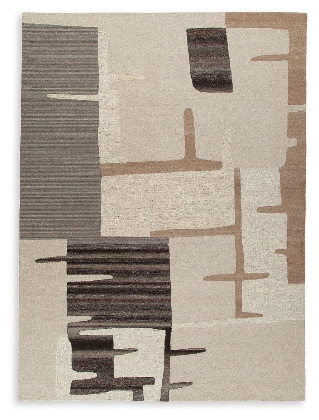Kencher 10' x 14' Rug in Beige/Brown, alternate view 2