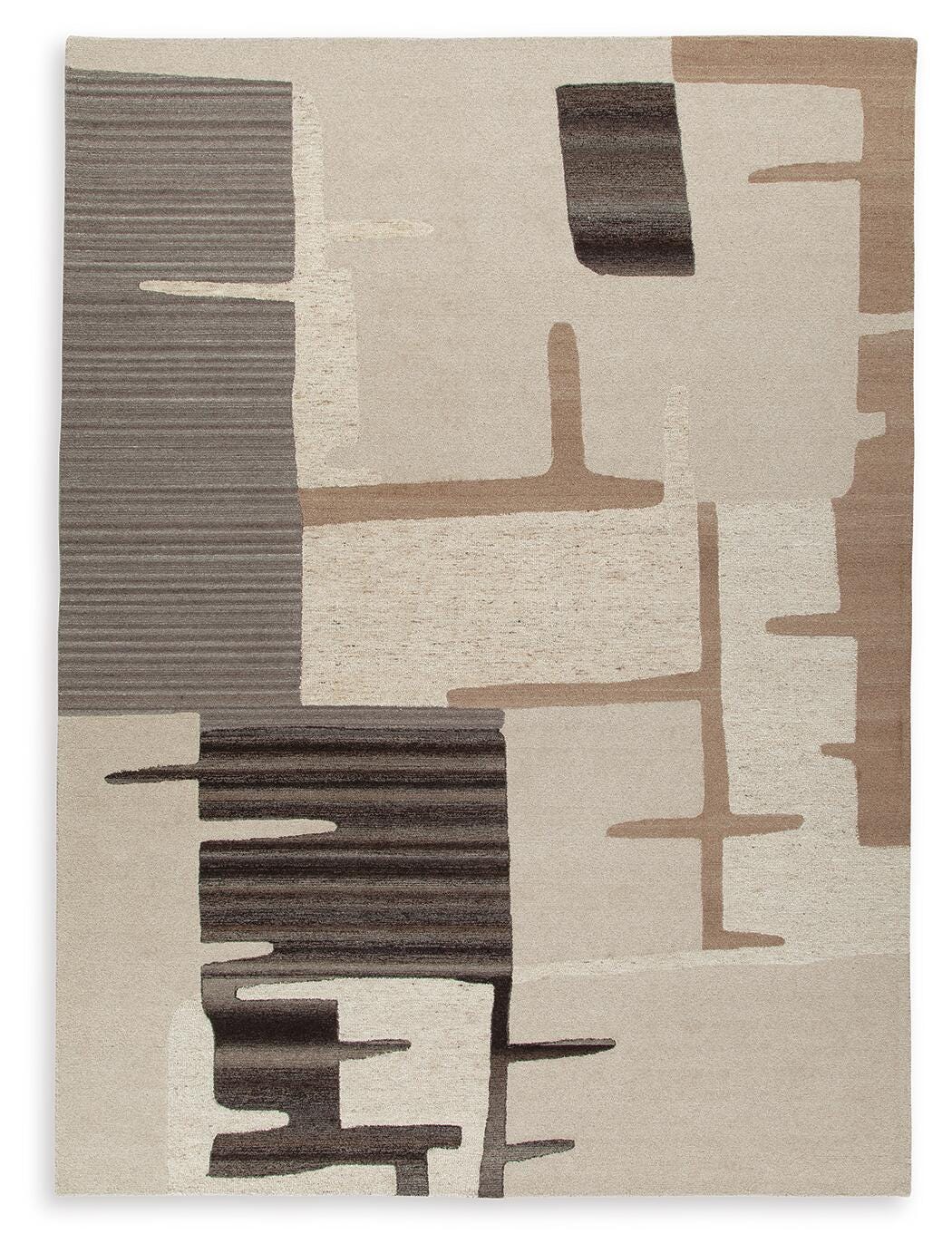 Kencher 10' x 14' Rug in Beige/Brown, alternate view 2