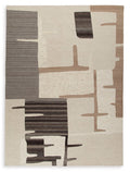 Kencher 10' x 14' Rug in Beige/Brown