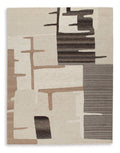 Kencher 8' x 10' Rug in Beige/Brown