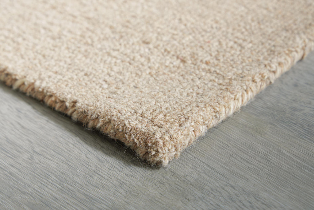Kencher 5' x 7' Rug in Beige/Brown, detail view