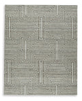Jossen 8' x 10' Rug in Ivory/Gray