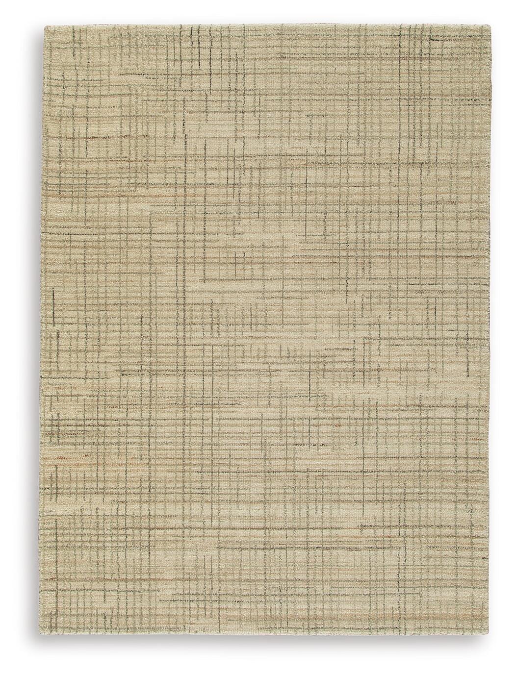 Janston 5' x 7' Rug in Ivory/Gray/Tan, alternate view 2