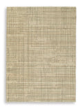 Janston 5' x 7' Rug in Ivory/Gray/Tan