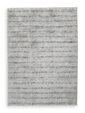 Laddway 5' x 7' Rug in Cream/Green