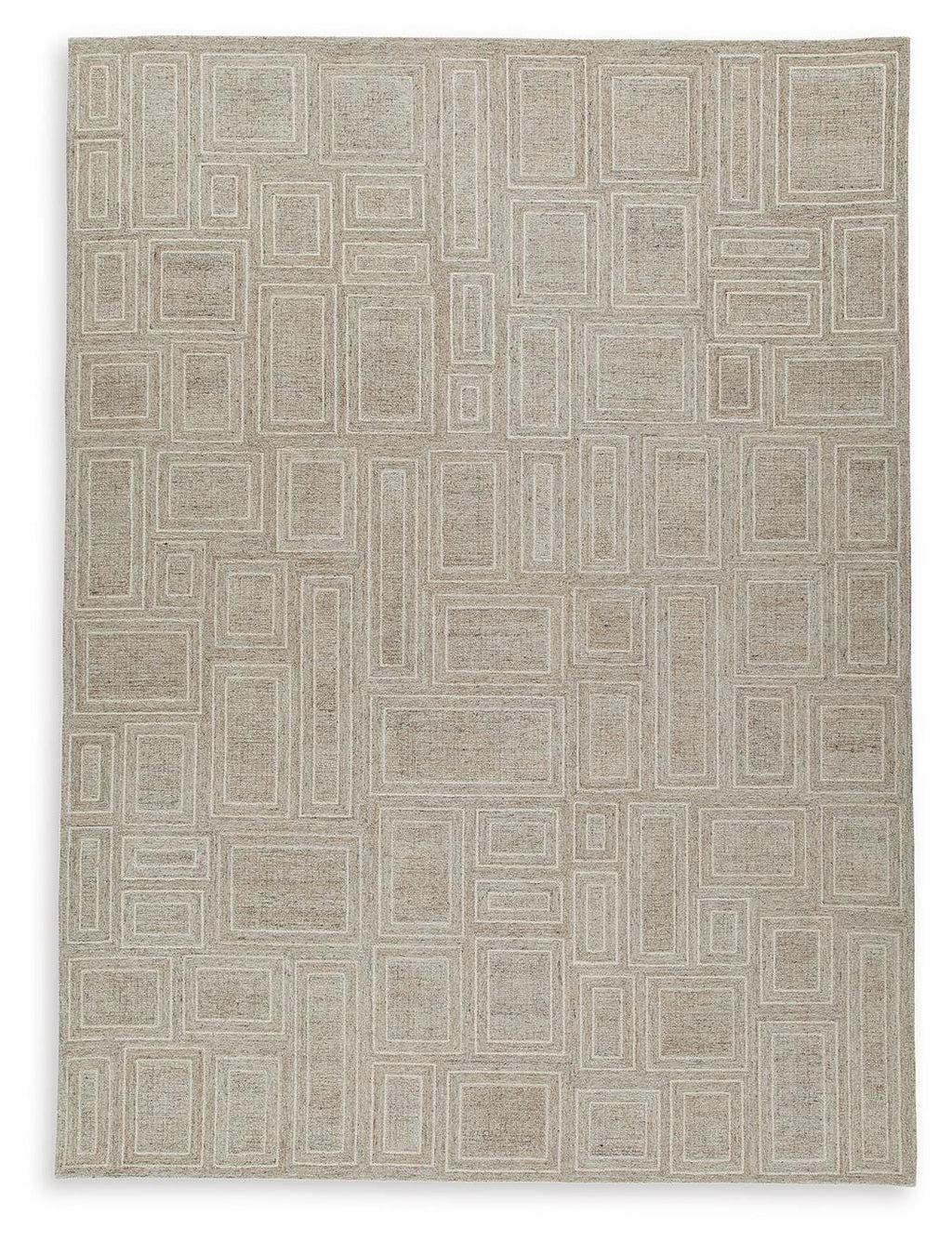 Brickburgh 10' x 14' Rug in Gray/Ivory/Honey, alternate view 2