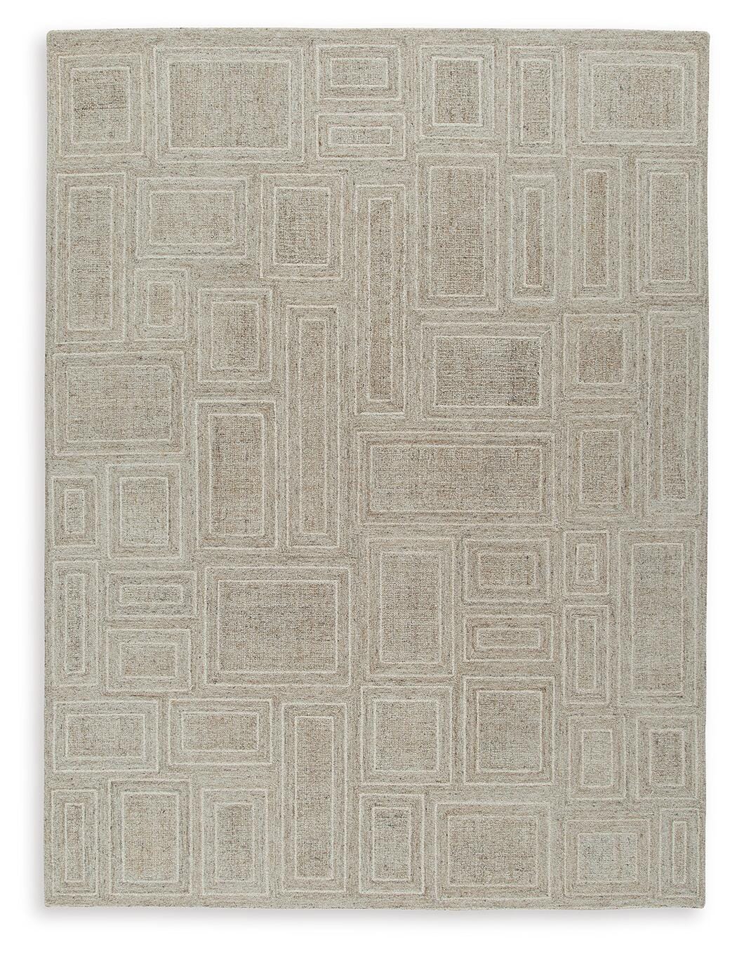 Brickburgh 8' x 10' Rug in Gray/Ivory/Honey, alternate view 2
