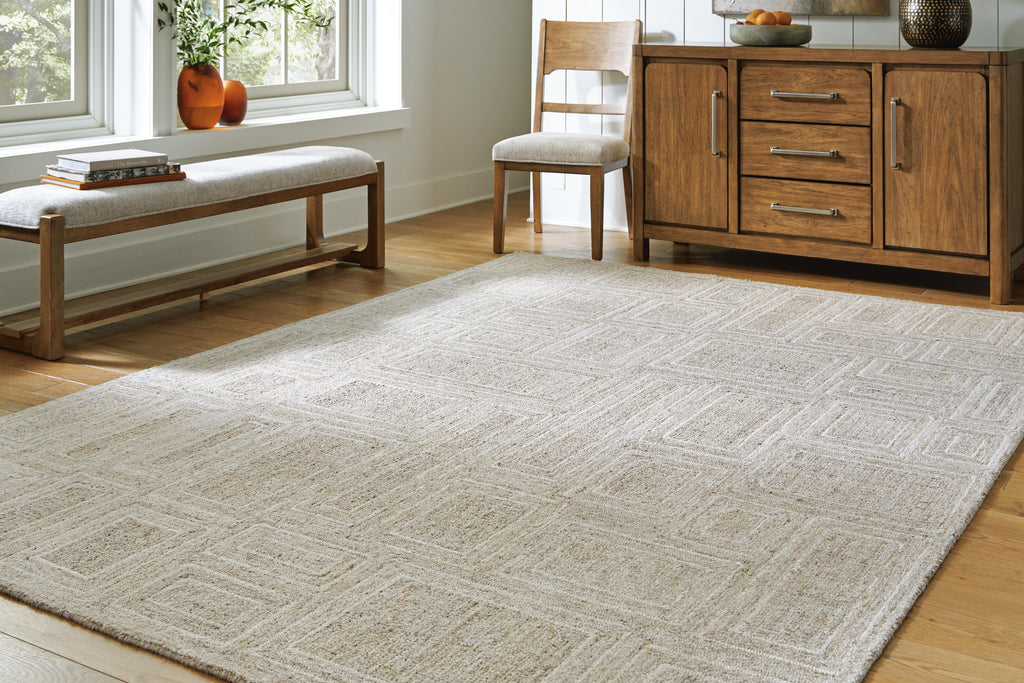 Brickburgh 8' x 10' Rug in Gray/Ivory/Honey, alternate view 3