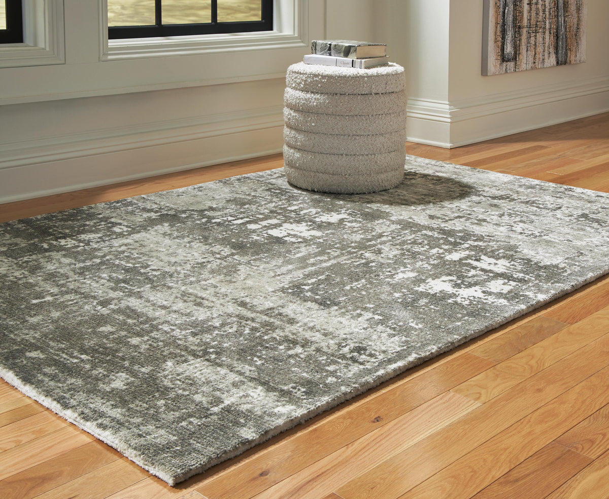 Valmontic 5' x 7' Rug in Gray, alternate view 3