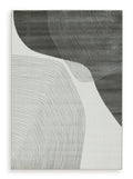 Winderburg 5' x 7' Rug in Gray/Ivory